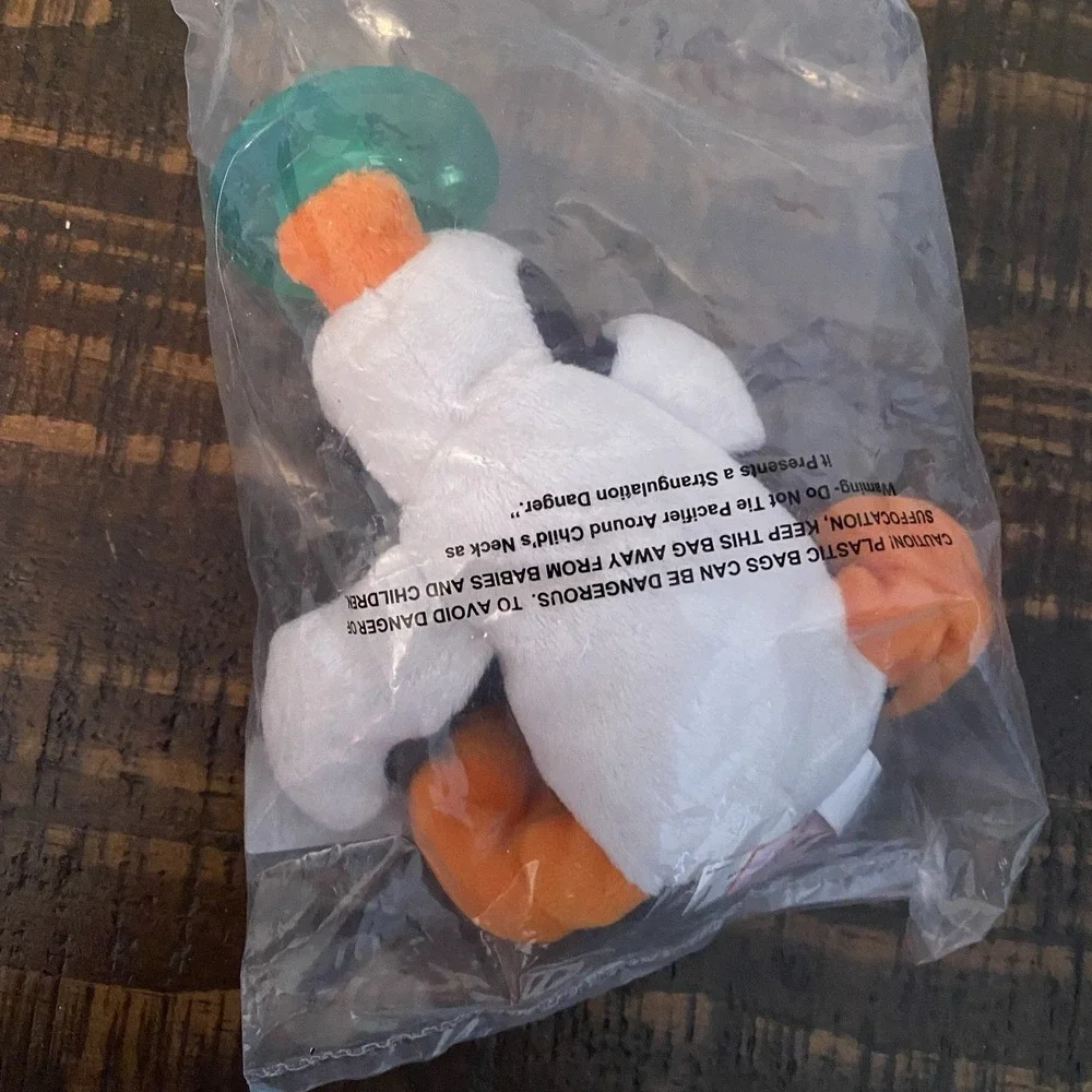 Wubbanub Infant Pacifier Penguin 0-6 Months Plush Brand New Sealed